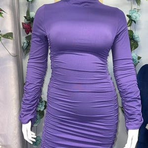 Purple dress
