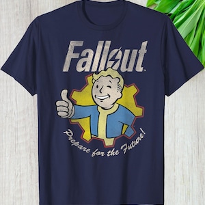 Fall Out Video Game Shirt, Vintage Vault Boy Hoodie Long Sleeve Personalized Gift For Him and Her, Retro Prepare For The Vault Custom Gift