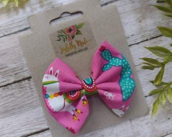 Llama Hair Bow , Llama Headband , Llama Hair Clip ,