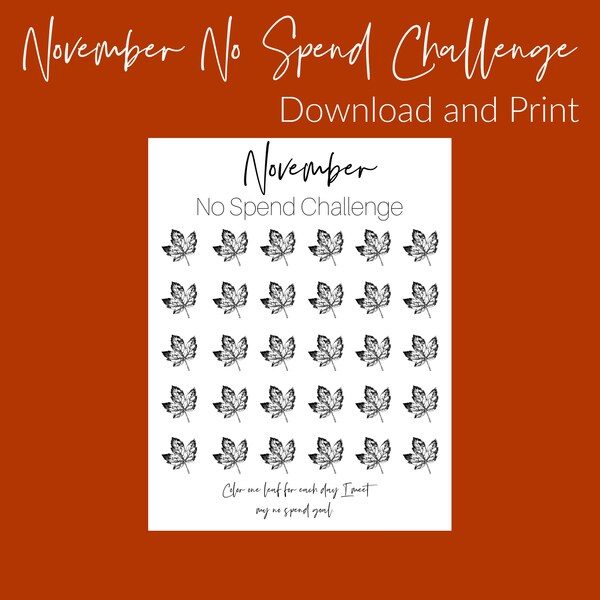 No Spend Printables Etsy