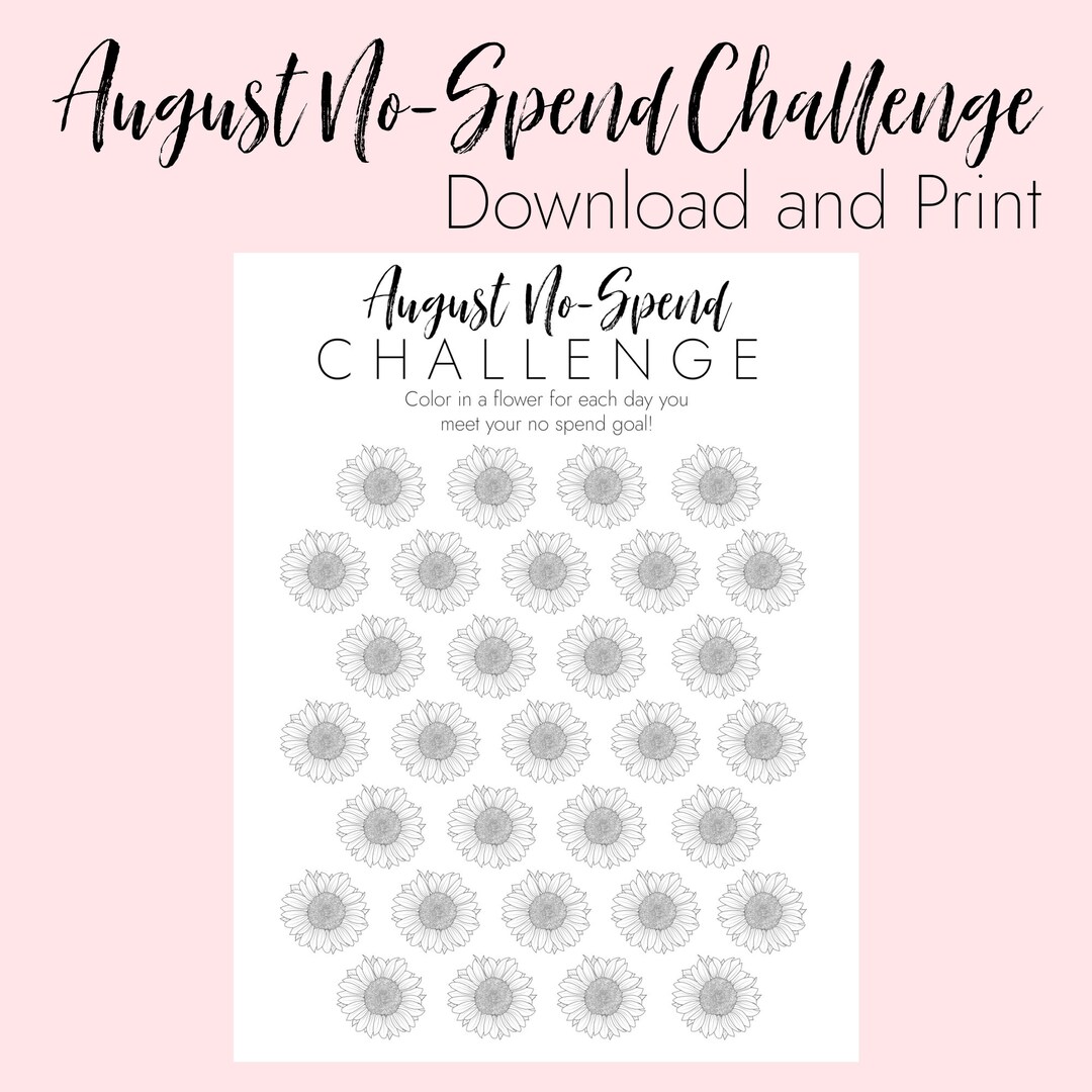 august-no-spend-challenge-printable-digital-download-etsy