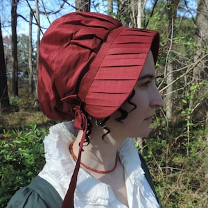 Digital Download Pattern and Instructions-The Julia Regency Bonnet Pattern