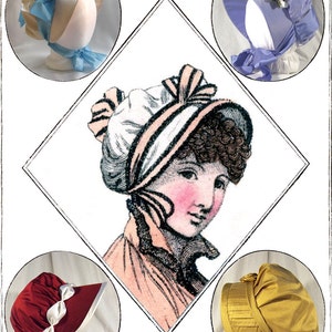 The Julia Regency Bonnet Pattern