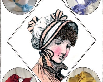 The Julia Regency Bonnet Pattern