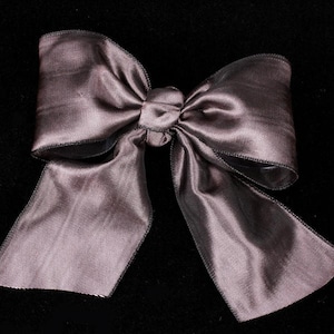 Mauve German Moiré Ribbon by the yard-3 Widths available