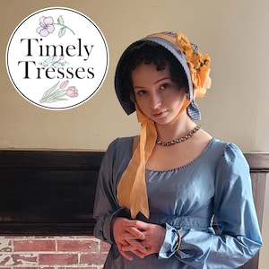 Cordelia Regency Bonnet Pattern