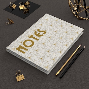 Art Deco Hardcover Journal: Roaring 20s Style, Personalized Notebook