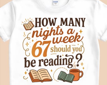 Funny Book Lover PNG, Retro Reading Clipart (Digital Download)