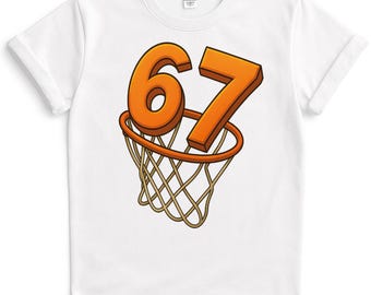 Basketball 67 Meme PNG • Dripping Sports Design (Digital Download)