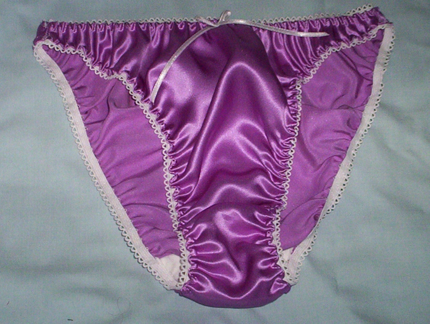 Mauve silk satin panties available in UK sizes 8 20 Etsy