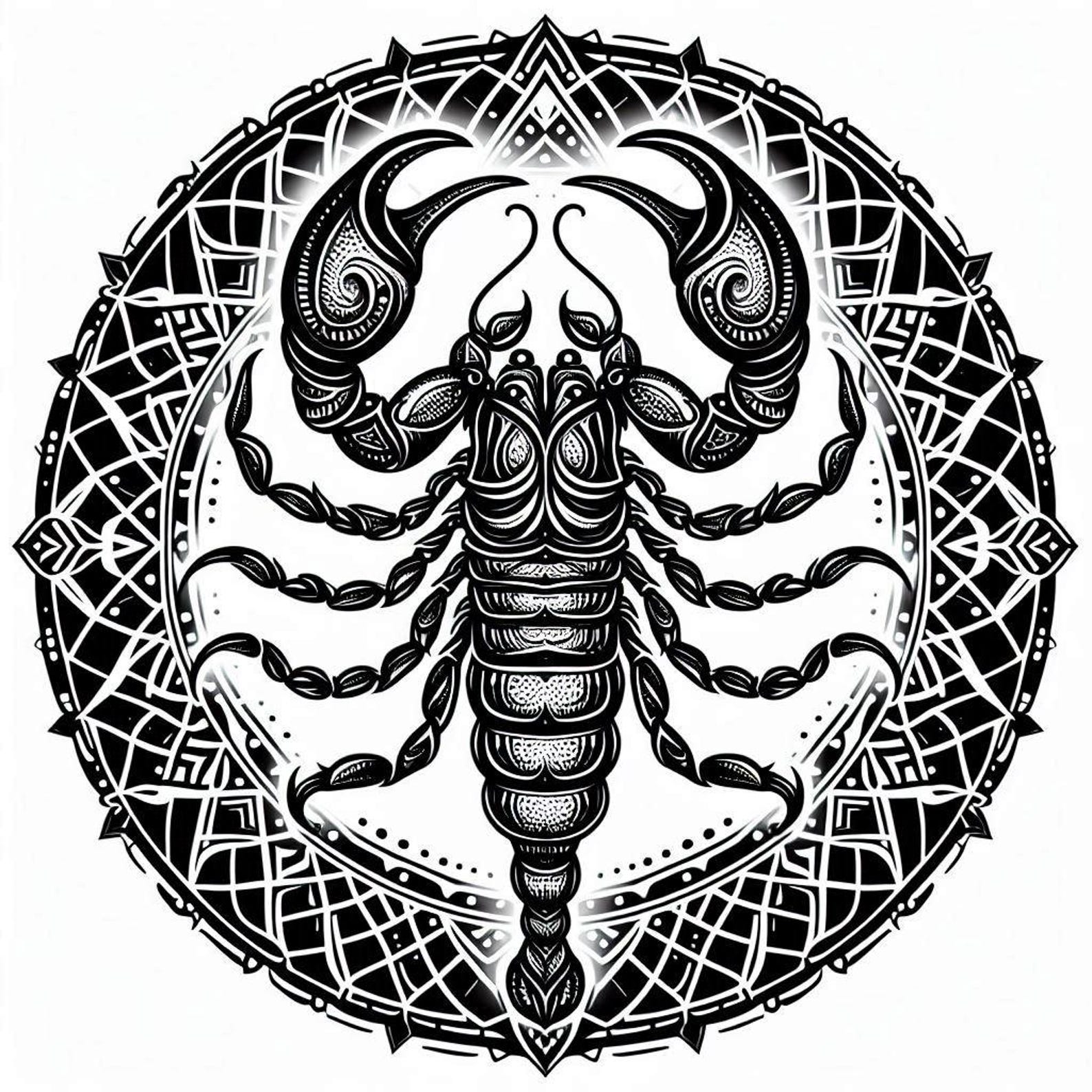 Sitemapcdatahttpsrfswindecoocomtatouage Scorpion Mandala