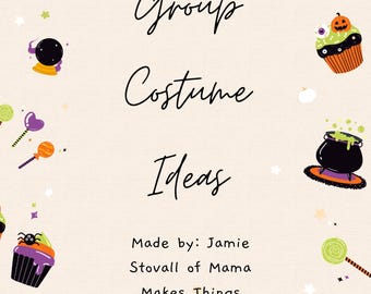 Halloween Group Costume Ideas Printable
