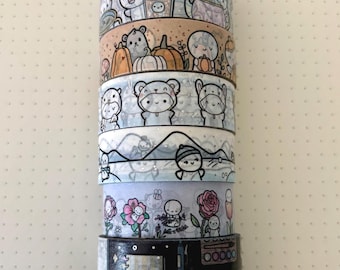 TCMC Washi Sample (50cm) - Coffee Time v2/Tea Time v2/Pumpkin Patch/Winter Critters v2/Ice Town/Floral Forest v2/Planner Supplies v2 (2023)