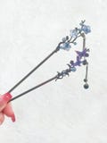 Elegant Vintage Floral Hair Pin,Traditional Metal Hairpin Accessory for Women,Perfect for Hairstyling and Special Occasions product logo