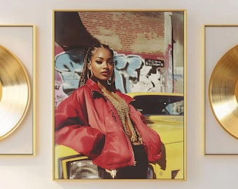 ヴィンテージ風の 1980 年代 / 90 年代ヒップホップ カルチャー