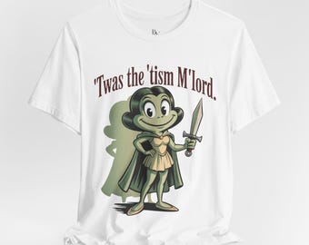 Medeltida Autism Groda Meme T-shirt