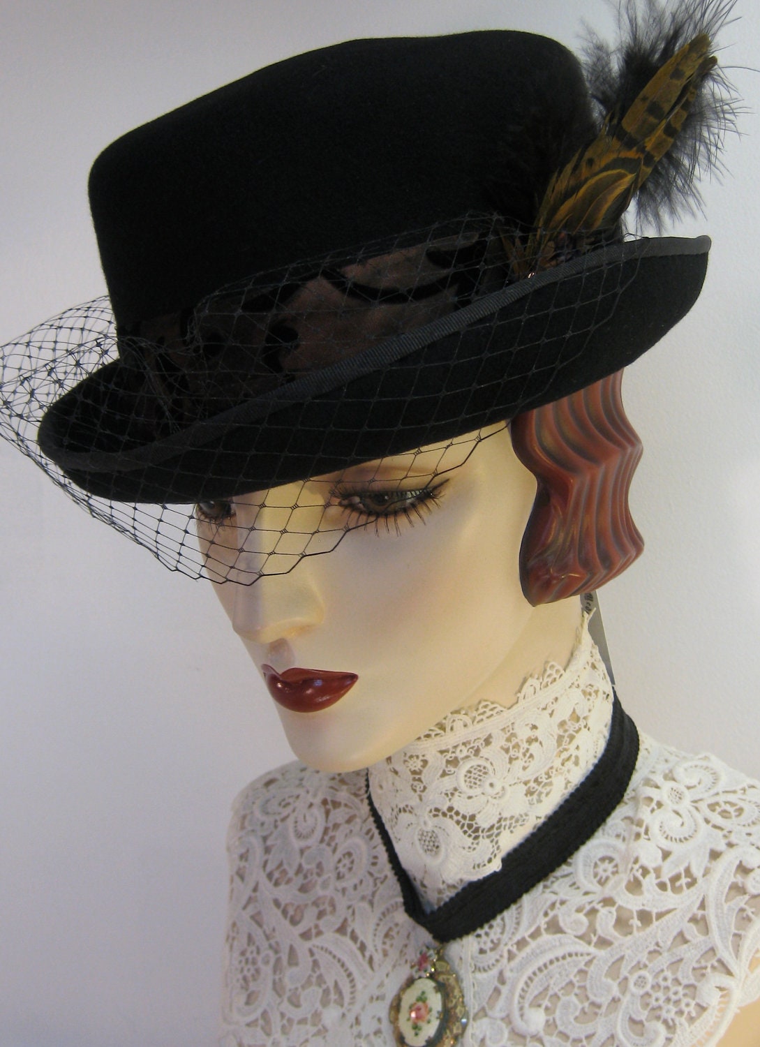 Lady Mary's English Riding Hat Etsy