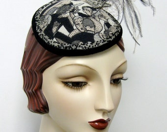 ON SALE/1920's Cotton Club Fascinator