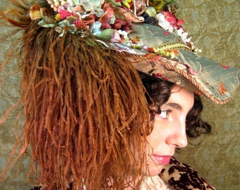 Late Victorian Pinchback Hat