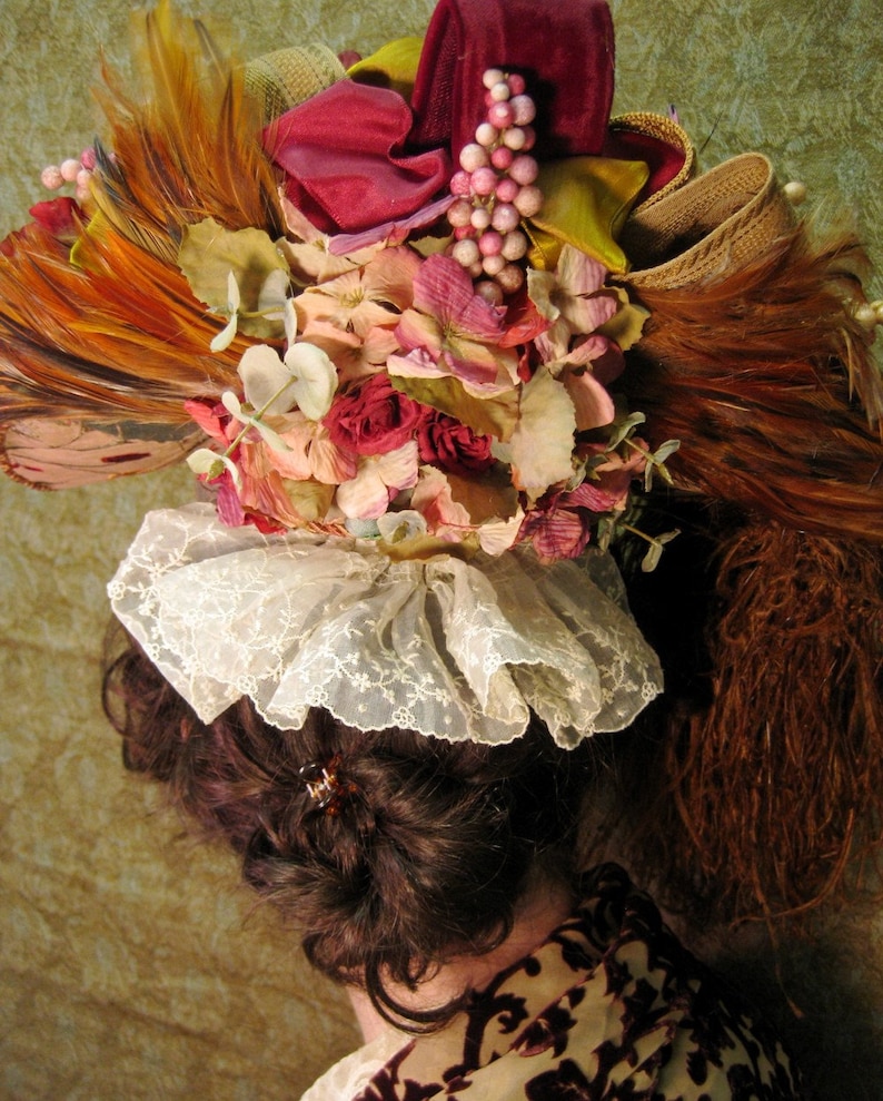 Late Victorian Pinchback Hat image 5