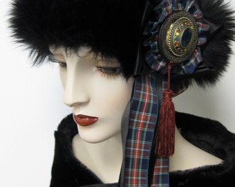 Balmoral Scottish Dragoon Faux Fur Hat
