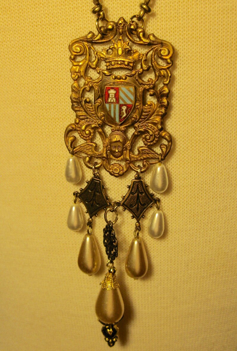 Italian Renaissance Necklace/ Lorenzo De Medici - Etsy