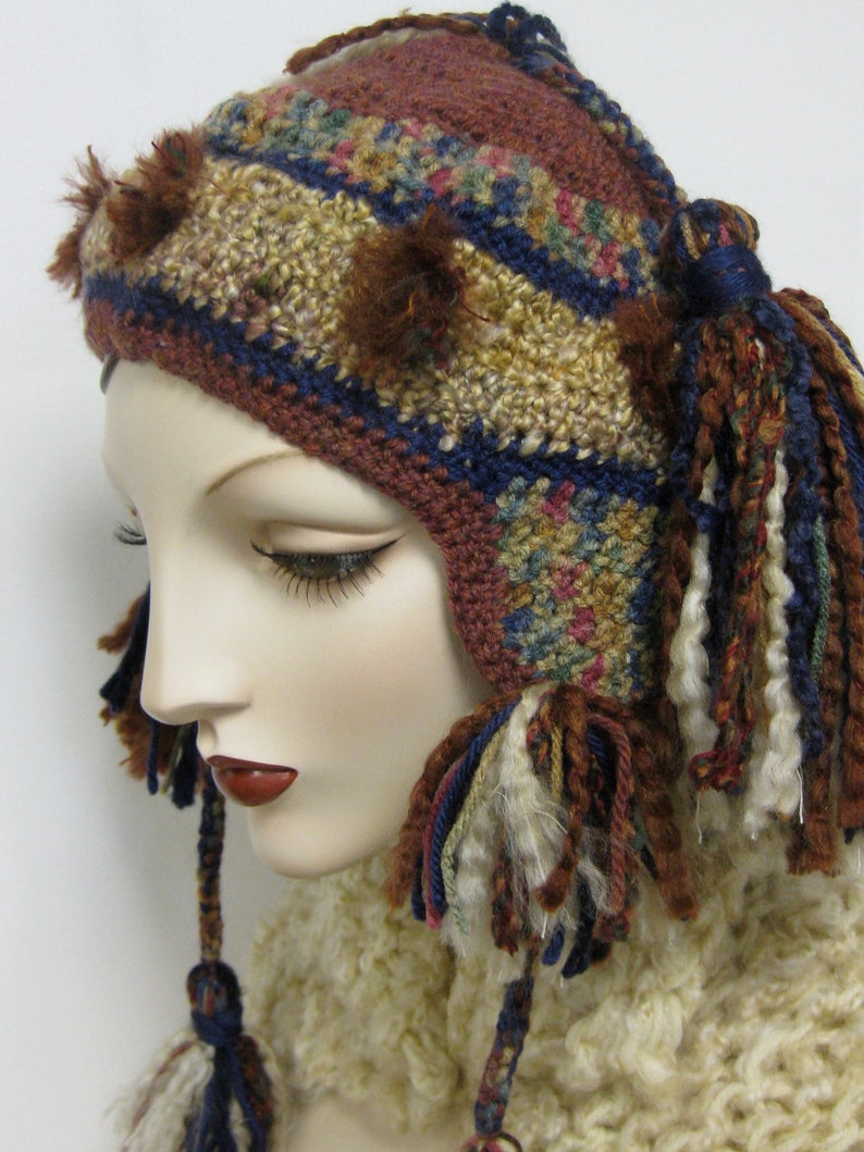 Download Peruvian Inspired Hat/Brick and Multi Colors | Etsy