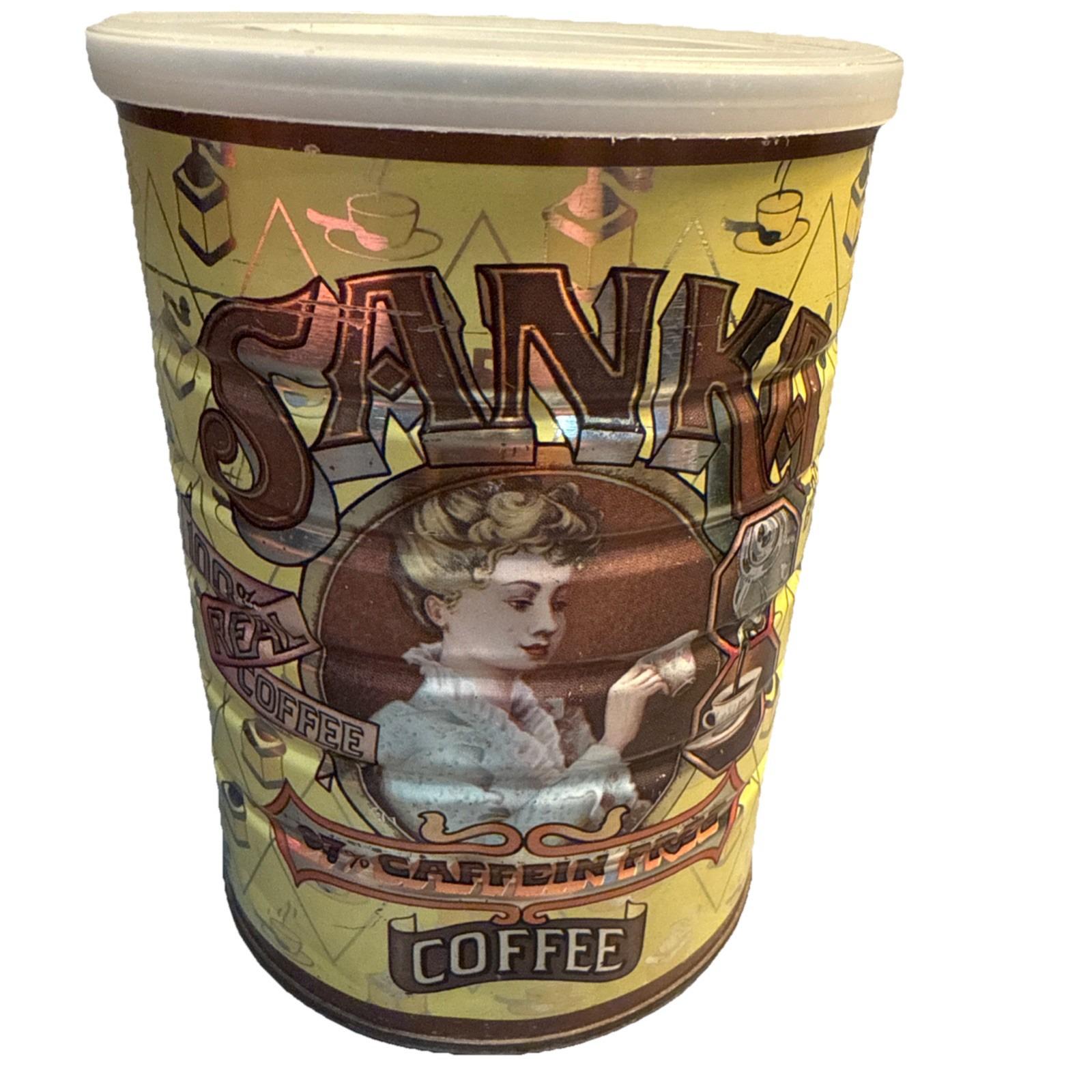 Boite en métal pour 250g de café - D4