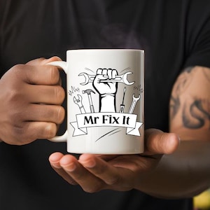 Handyman Coffee Mug Handyman Gifts Gift for Handyman Handyman Gift Construction Worker Mug