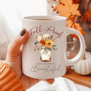 Fall Mug Autumn Mug Fall Season Mug Gifts For Women Thanksgiving Gifts Autumn Decor Fall Coffee Mug Fall Gift for Grandmother Fall Vibes Mug
