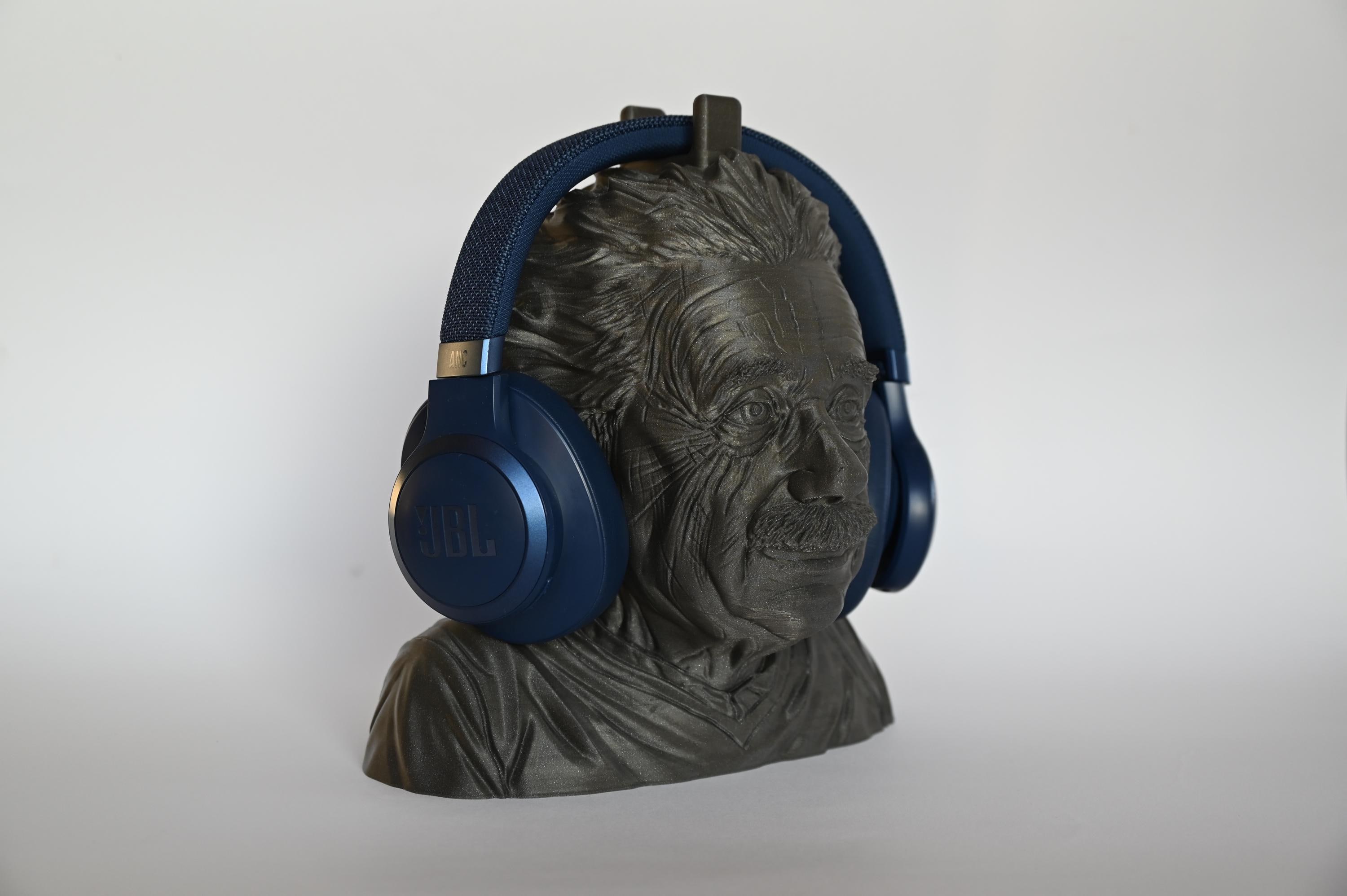 Albert Einstein Headphone Stand , Headphone Holder , Office , Desktop , Different colors, High-Quality