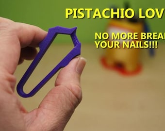Abridor de pistachos, paquete de 3, con función de asistencia y descascarillador