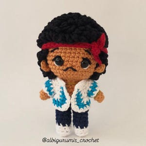 Bruno Mars PDF Crochet Pattern