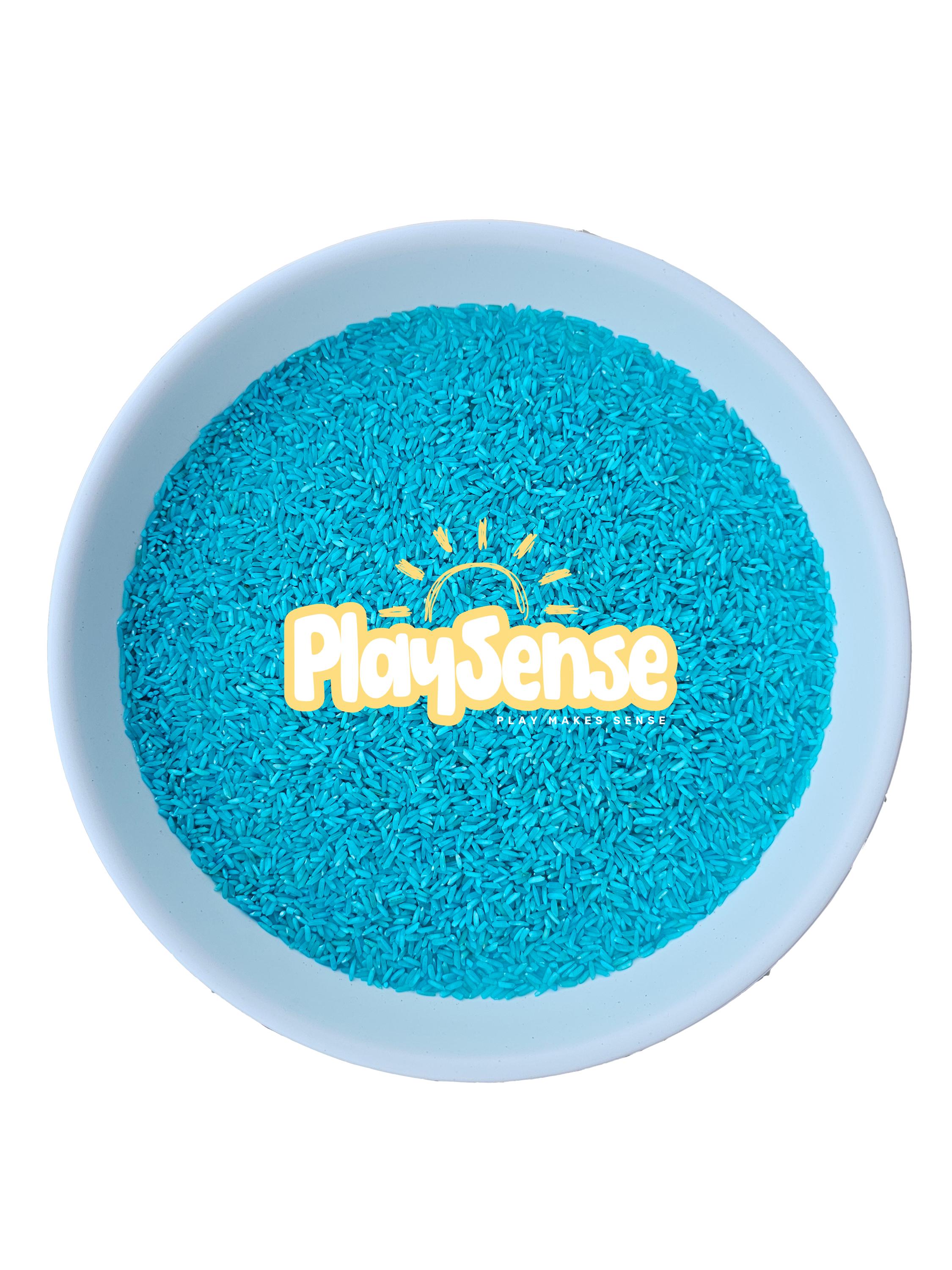 Rainbow Sensory Rice X 6 Colours | Sensory Rice | Rainbow Rice ...