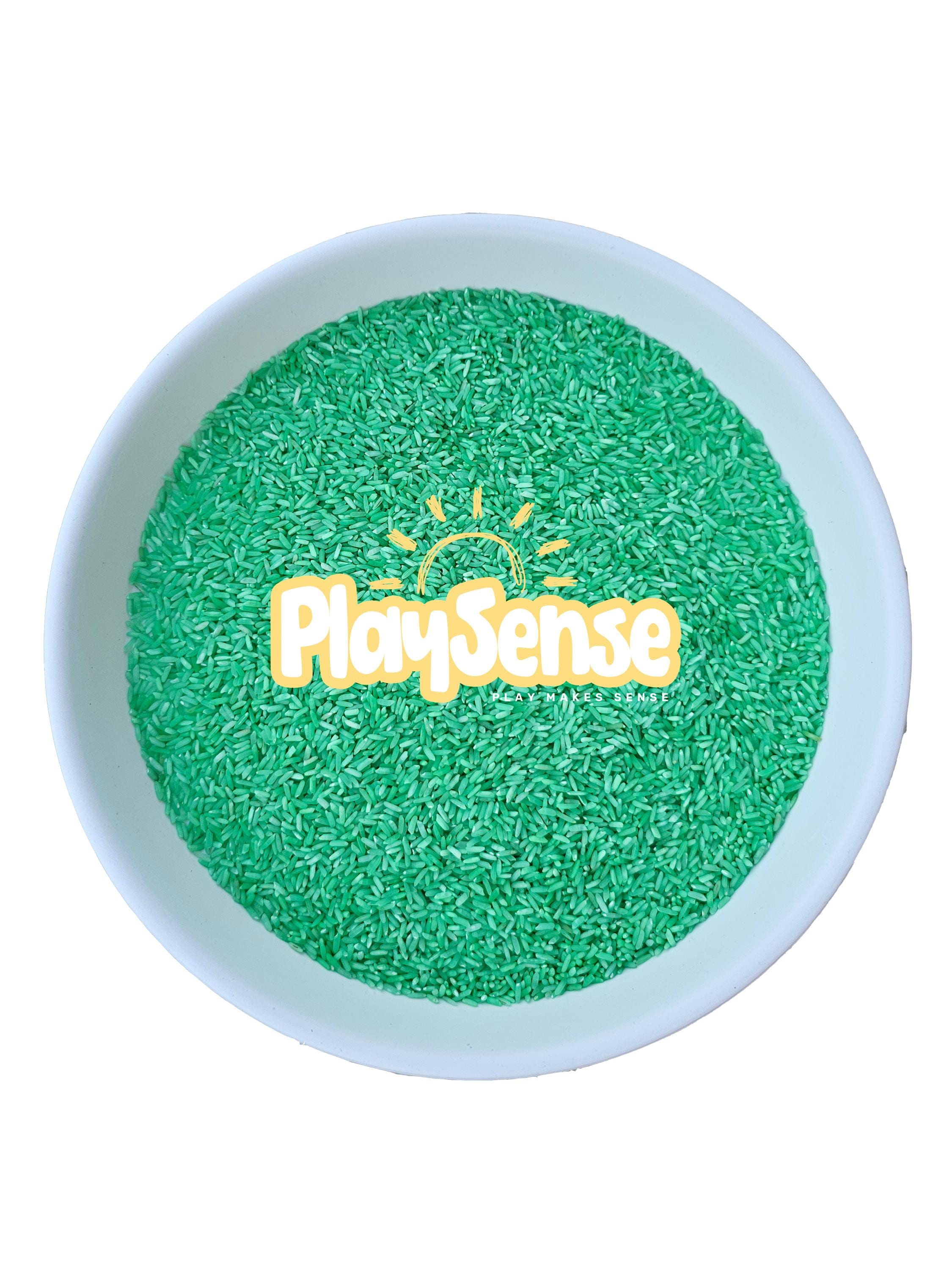 Rainbow Sensory Rice X 6 Colours | Sensory Rice | Rainbow Rice ...