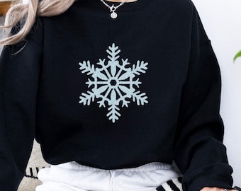 Snowflake Sweatshirt,Snowflake Shirt,Christmas Gift,Christmas Sweatshirt,Winter Sweatshirt,Holiday Sweatshirt,Christmas Shirt,Winter shirt