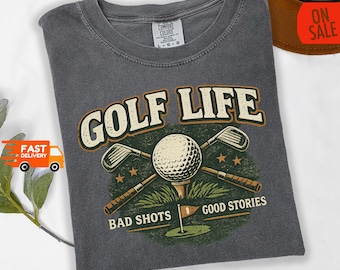 Golf Life Shirt, Golf Dad Shirt, Funny Golf Dad Tee, Golf Graphic Tee, Golf Lover Shirt, Golf Club Gift
