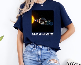 Solar System Planets T-Shirt: Astronomy Universe Tee