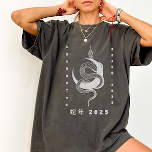 Chinese  Mystical New Year 2025 Of The Snake Shirt,Lunar New Year 2025,Reptile Shirt,Snake Lover Gift,Snake tshirt,Concert shirt,
