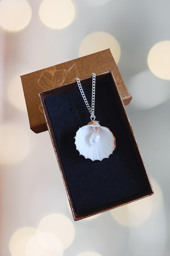 Pearl Accent Charm Necklace Pearl Accent Charm Necklace