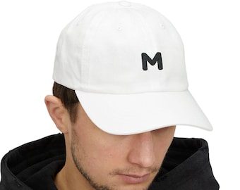 Personalized Initials Cap, Embroidered Cap, Custom Dad Hat, Monogram Baseball Cap, Personalized Gift for Him and Her
