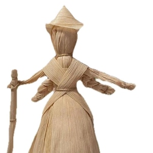 Large Corn Doll Witch / Handmade / Corn Dolly / Harvest, Samhain, Pagan, Wicca, folk dolls, Celtic, Autumn, Halloween