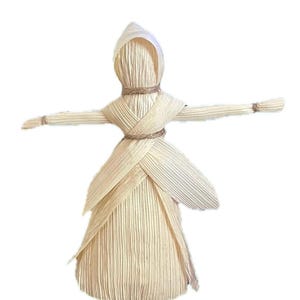 Corn Doll Woman / Handmade / Corn Dolly / Harvest, Samhain, Pagan, Wicca, folk dolls, Celtic, Autumn, Halloween