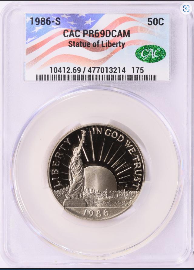 1986 half dollar - Etsy 日本