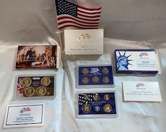 2007 S US Mint Proof Set. Orig. Pkg & Certificate of Authenticity