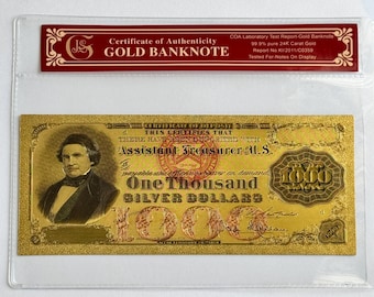 1934年 5ドル紙幣 大型ブルーシール 銀券 入手困難 5ドル紙幣 約100年