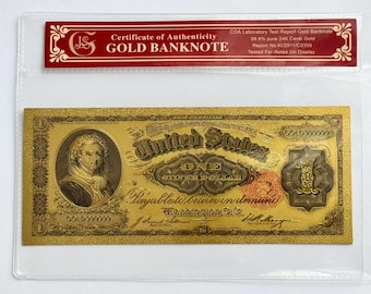 1880 Series THOMAS JEFFERSON 2 Dollar Hybrid Commemorative Note on