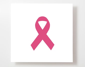 Breast Cancer Card - warrior - customized text option