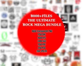 8000+Rock Band PNG Bundle 1 | Rock Music | Heavy Metal | Rock And Roll | T-shirt Designs, Rock T-shirts, Premium class Rock design pack