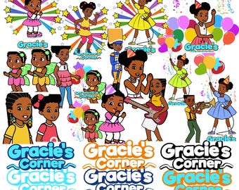 270+ Gracie&#39;s Corner SVG Bundles, Gracie&#39;s Corner Birthday Png, Birthday Girl, 1st Birthday Png, Birthday Gift Gracie&#39;s Corner Sublimation